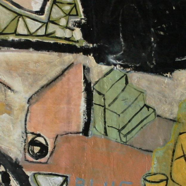 Detail of Your Heros Aint Mine — centre