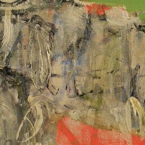 Detail of Ghost Town — lower right