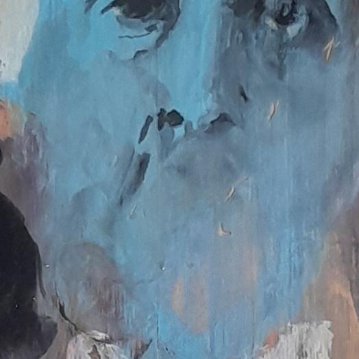 Detail of in a manner of speaking — centre