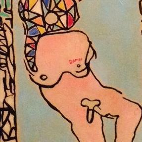 Detail of The Gentlemans gentleman — centre