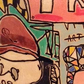 Detail of The Gentlemans gentleman — upper left