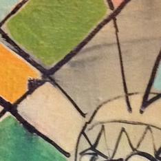 Detail of Behind The Stained Glass — lower right