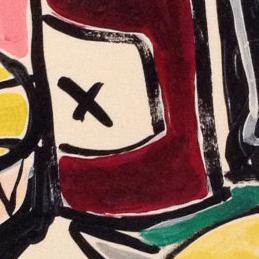 Detail of Alcohol Reflections — centre
