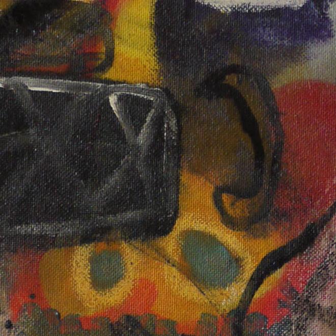Detail of The Rodeo — centre