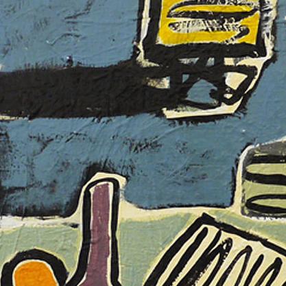 Detail of The Tea Party — centre
