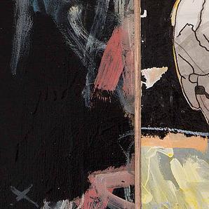 Detail of Madness — upper left