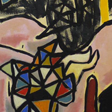 Detail of Birth of a Narcissist — centre