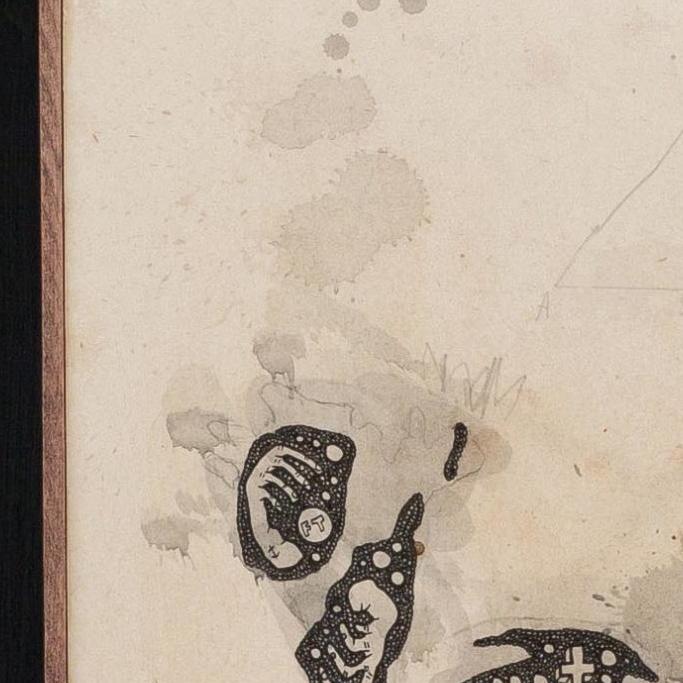 Detail of The Coincidence — upper left