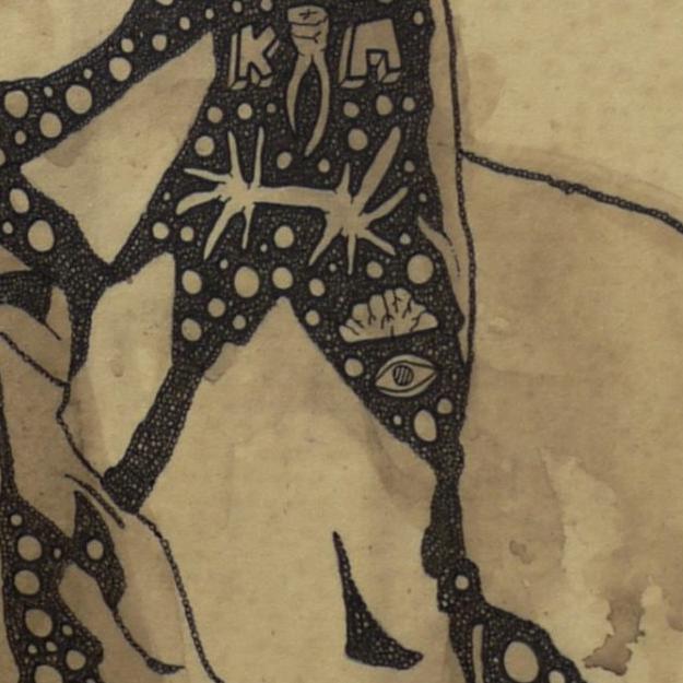 Detail of Kenda \ The Tribe — lower right