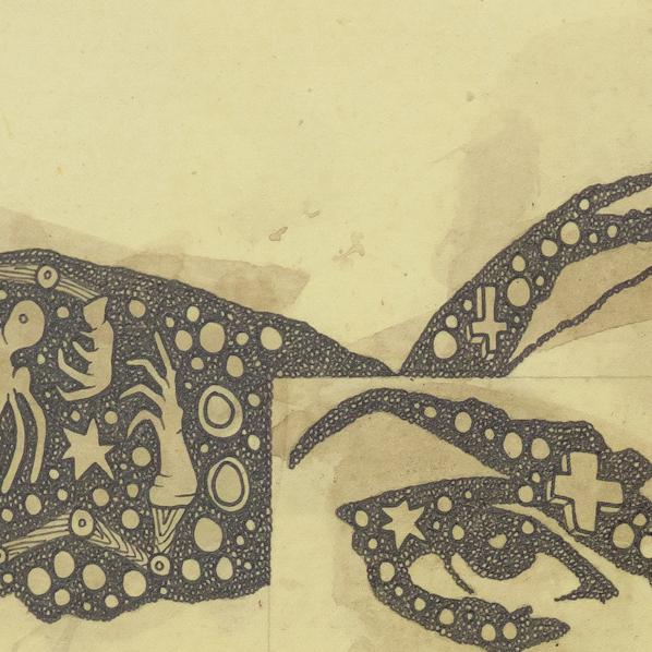 Detail of Kangee \ The Tribe — upper left