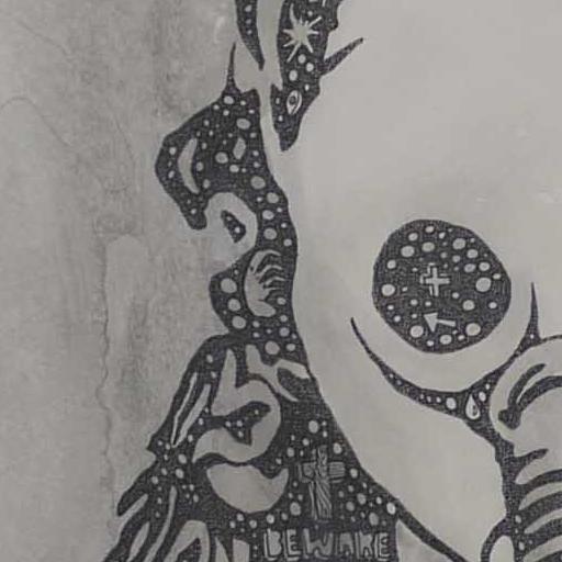 Detail of Severn Suzuki — upper left