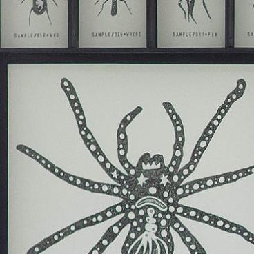 Detail of Wunderkammer II — upper left