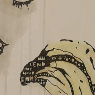 Detail of Que Sera Sera — lower right