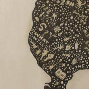 Detail of Que Sera Sera — upper left