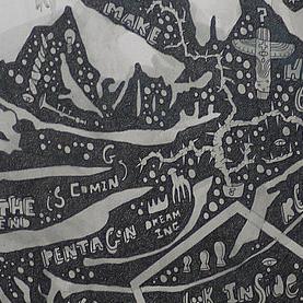 Detail of Pentagon Dreaming — centre