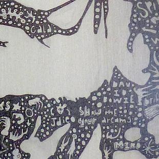 Detail of Dali — lower right