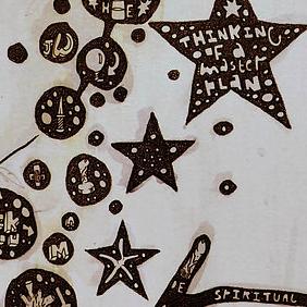 Detail of Bless Your Soul — lower right