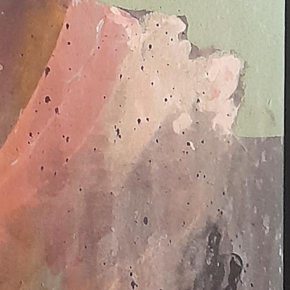 Detail of The Secrets We Keep — lower right