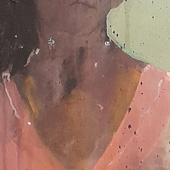 Detail of The Secrets We Keep — centre