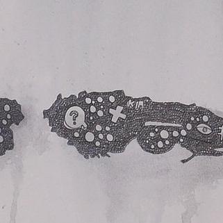 Detail of Marie Curie — centre