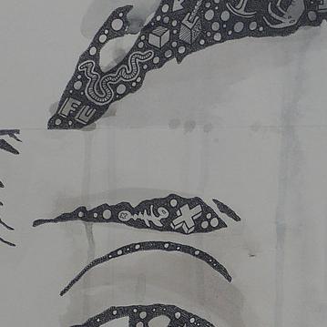 Detail of If I Had a Hammer — upper left
