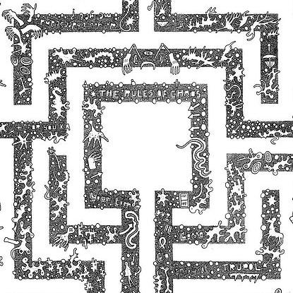 Detail of Maze — centre