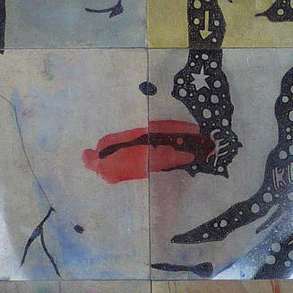 Detail of Kings & Queens — centre