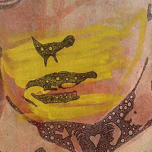Detail of Buster — centre