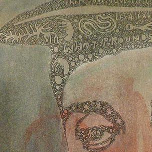 Detail of Buster — upper left