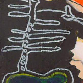 Detail of Letters to Theo — centre