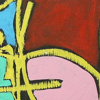 Detail of This Little Piggy — lower right