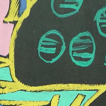 Detail of This Little Piggy — upper left