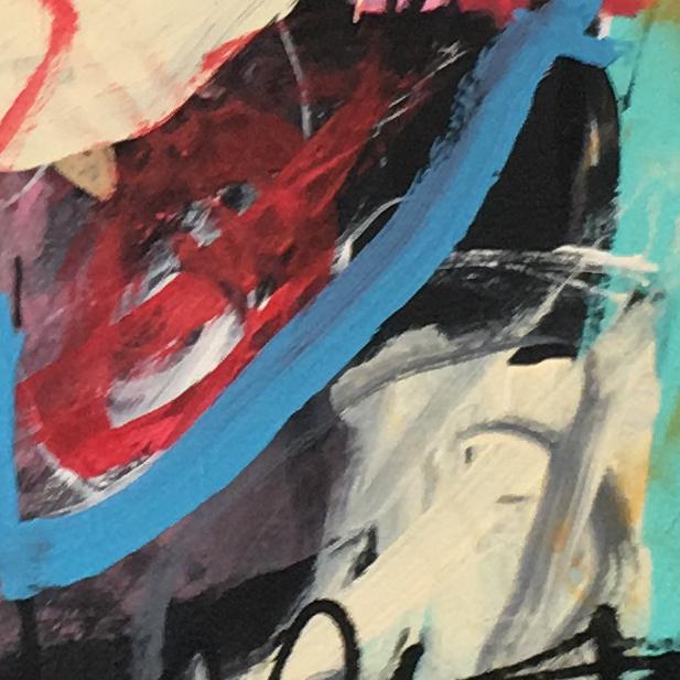 Detail of othello — lower right