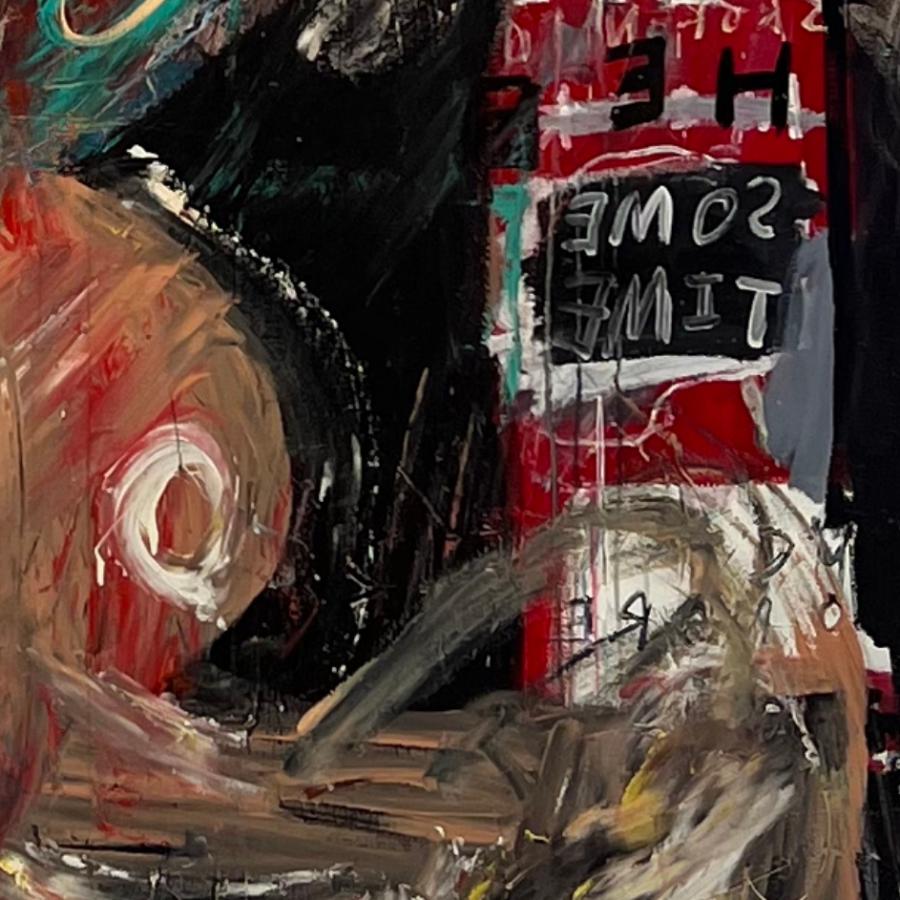 Detail of Alakazam — lower right
