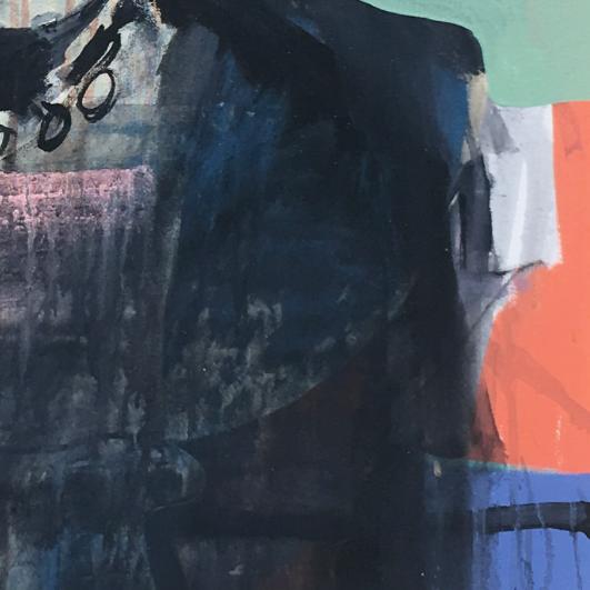 Detail of Carmen Miranda — lower right