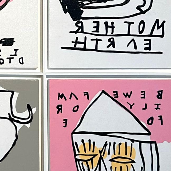 Detail of Family Affair — lower right