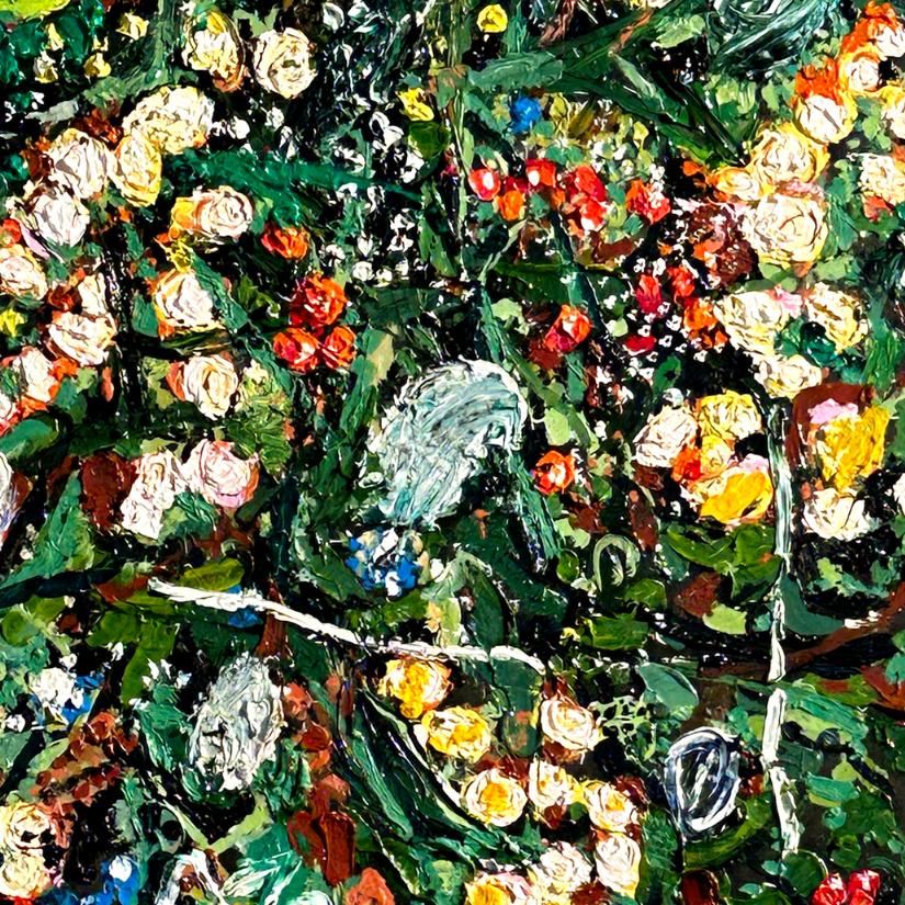 Detail of The Flowers Of Luzern — centre
