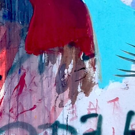 Detail of Make Believe — lower right