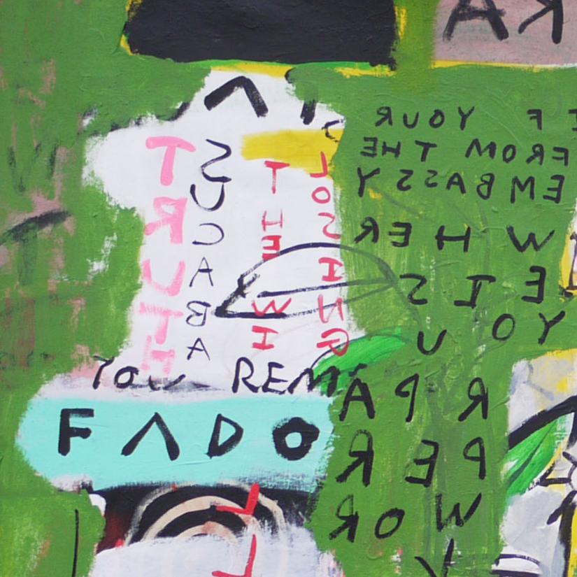 Detail of Phaedra — upper left