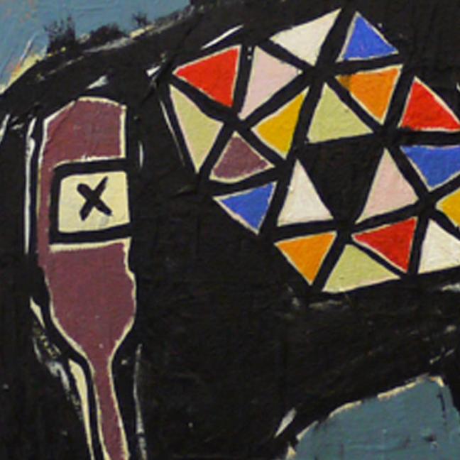 Detail of Simon Says — centre