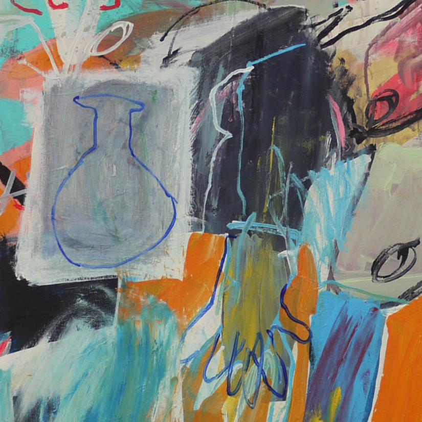 Detail of The Art Dealership — centre