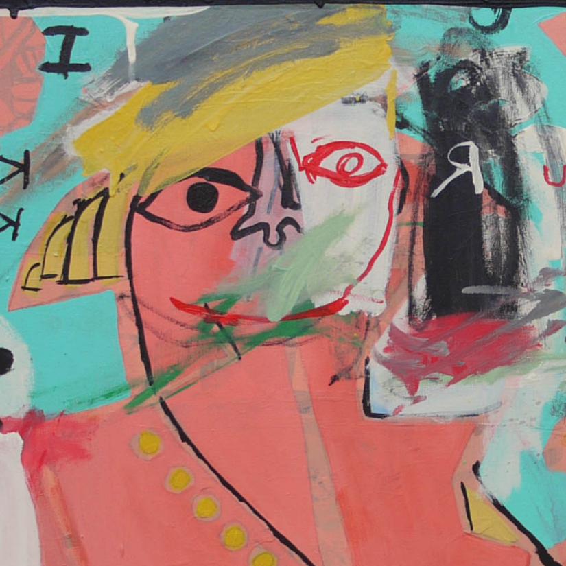 Detail of The Art Dealership — upper left