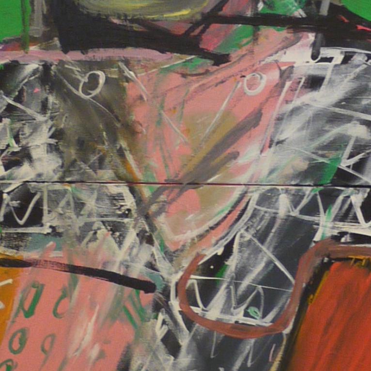 Detail of The Commander — centre