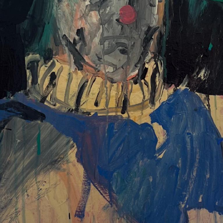 Detail of Court Jester — centre