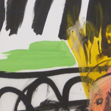 Detail of The Dead Chief — upper left