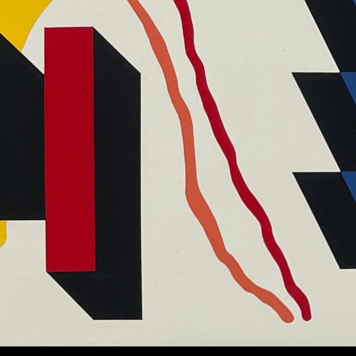Detail of The Odd Ball — lower right