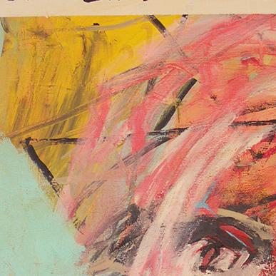Detail of Someone and Someone — upper left