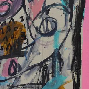 Detail of Lord Of The Dance — lower right