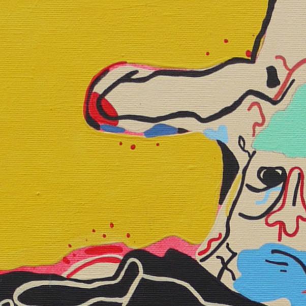 Detail of Bread and Butter — upper left