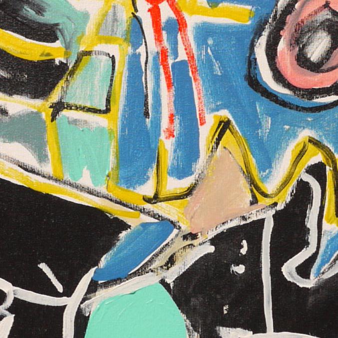 Detail of Best Foot Forward — centre